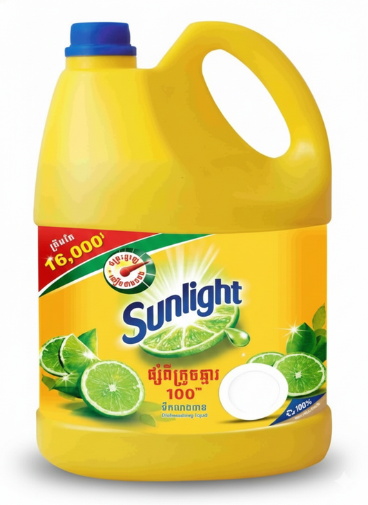 សាប៊ូលាងចាន Sunlight 3.5L